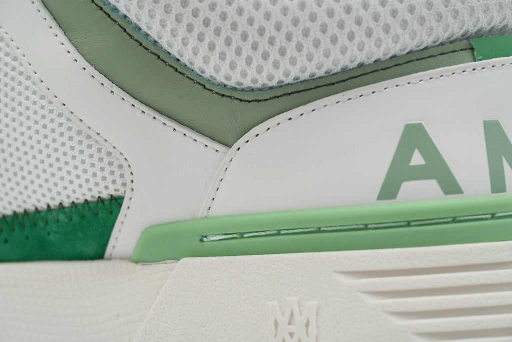AMIRI White Green Sneakers