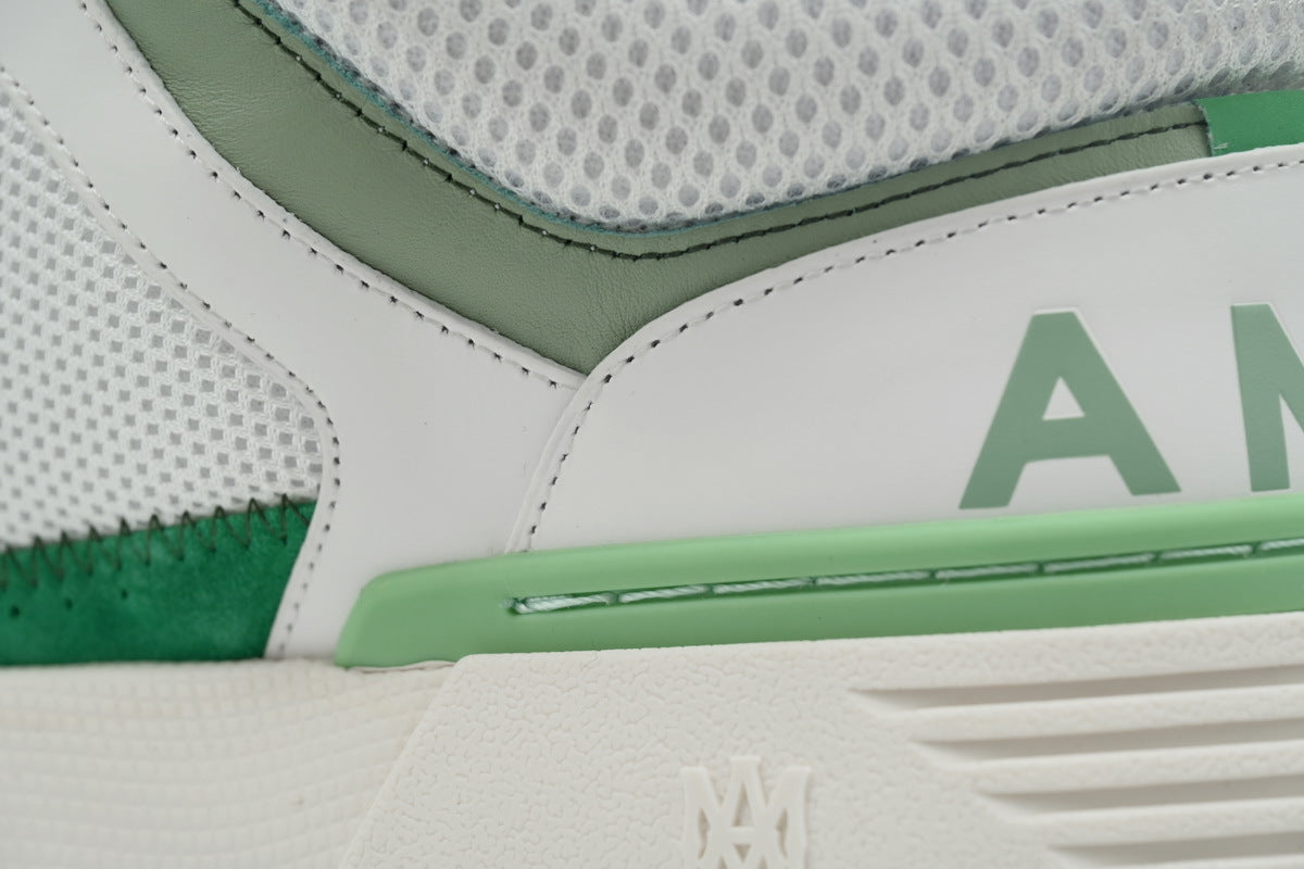 AMIRI White Green Sneakers