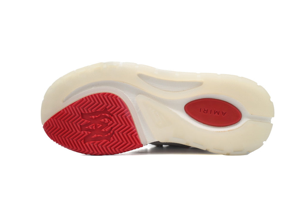 AMIRI White Red Sneakers
