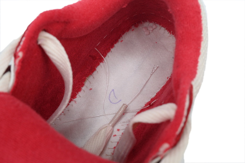AMIRI White Red Sneakers