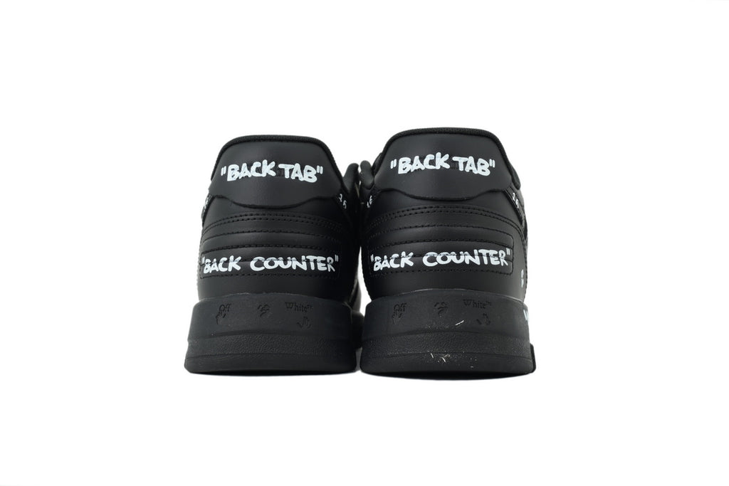 Off-White Out Of Office Low-Top Sneakers Black A