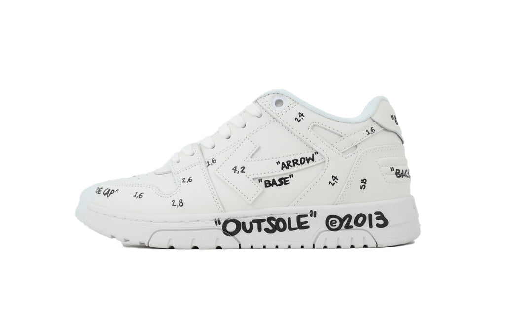 Off-White Out Of Office Low-Top Sneakers White A 03
