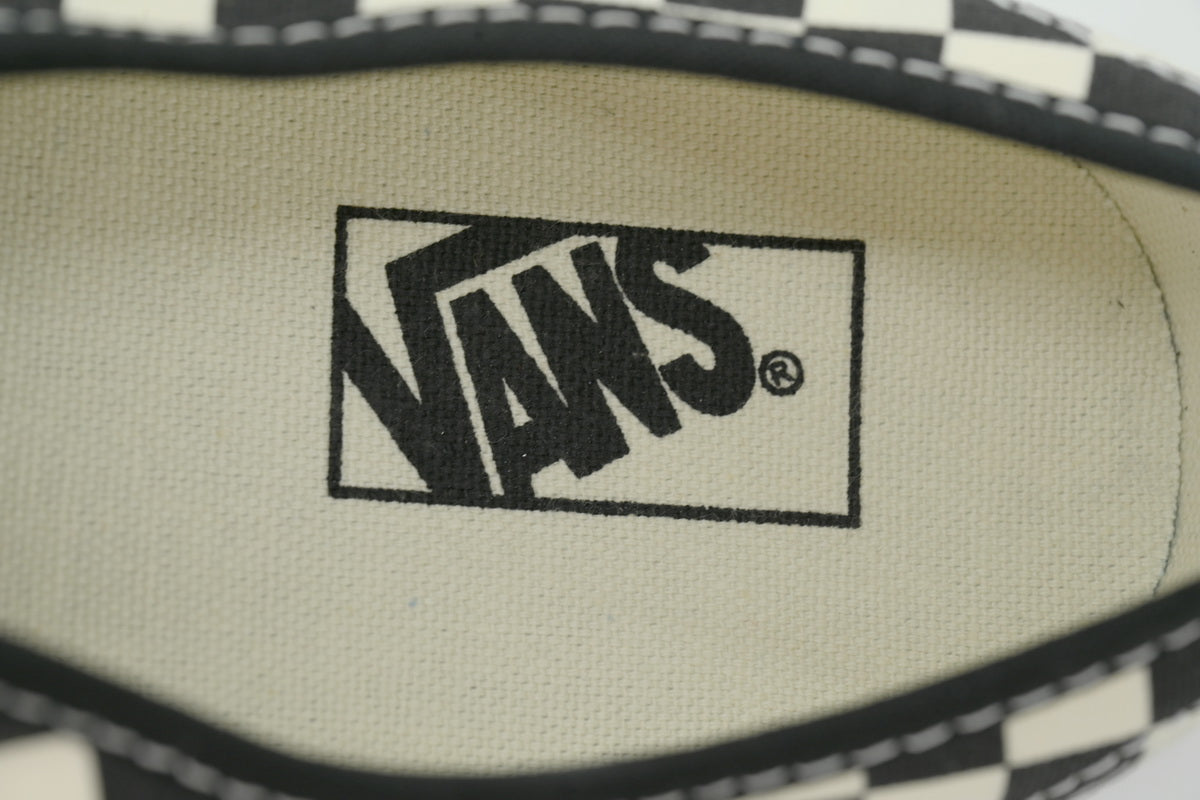 Vans Authentic Golden Coast Checkerboard Canvas Sneakers