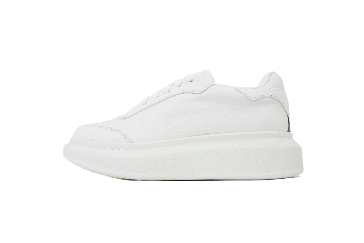 Alexander McQueen Oversized Sneakers – All White