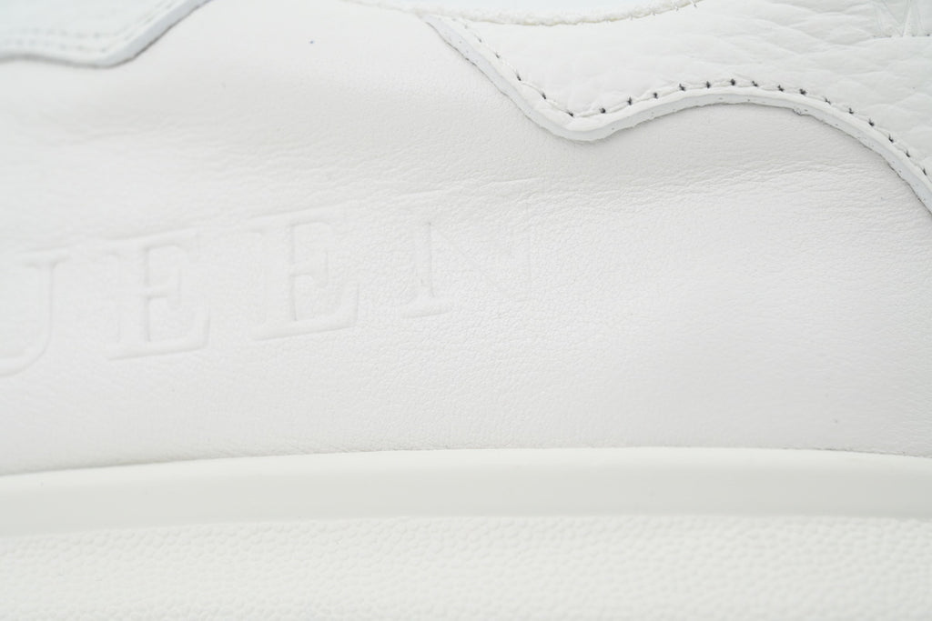Alexander McQueen Oversized Sneakers – All White