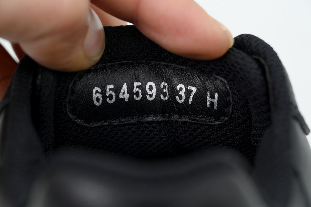 Alexander McQueen Black Oversized Sneakers