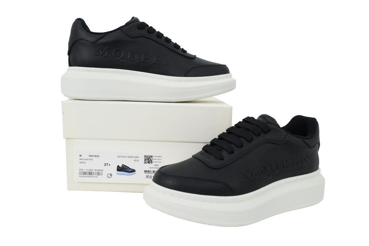 Alexander McQueen Black Oversized Sneakers