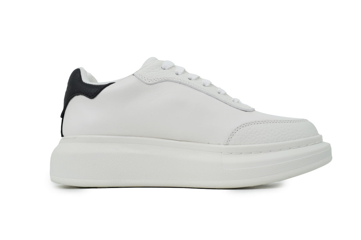 Alexander McQueen Oversized Sneakers – White & Black