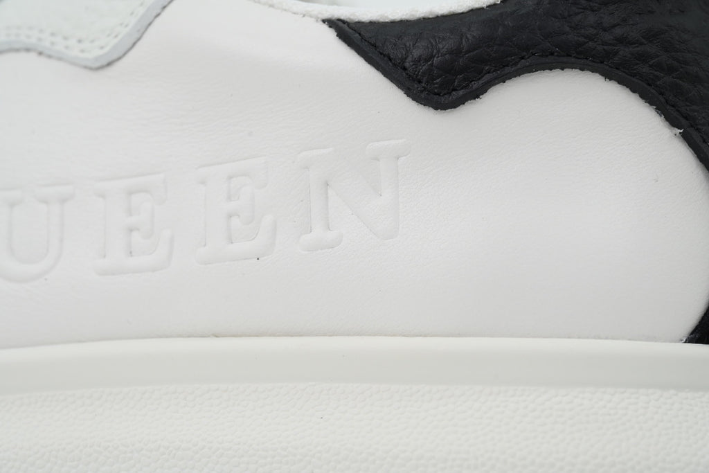 Alexander McQueen Oversized Sneakers – White & Black