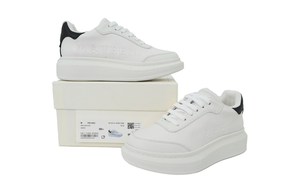 Alexander McQueen Oversized Sneakers – White & Black