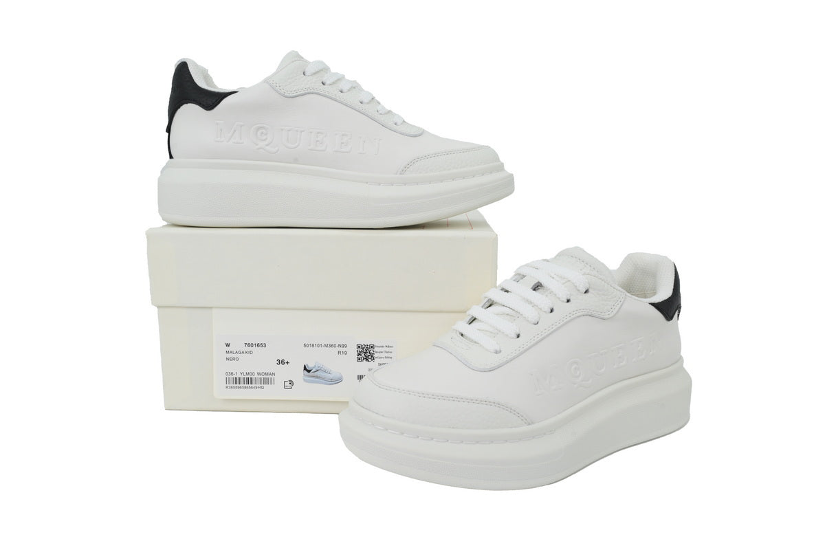 Alexander McQueen Oversized Sneakers – White & Black