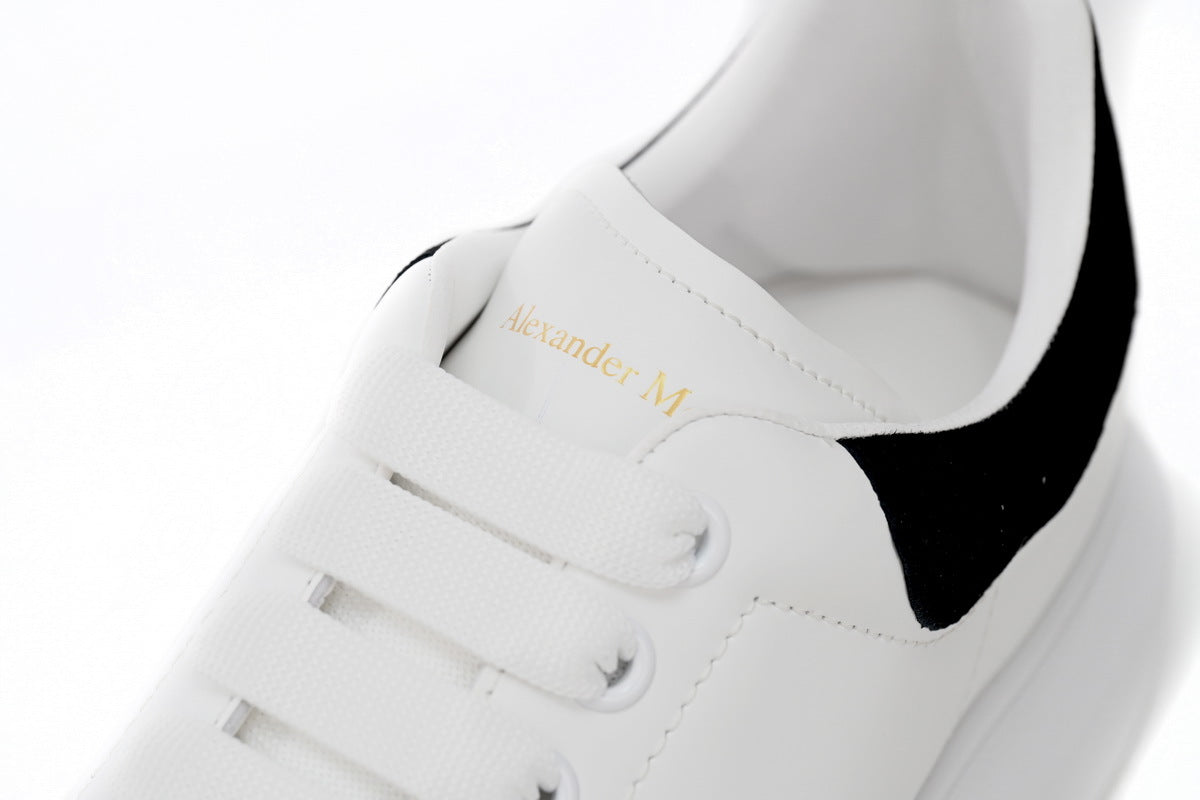 Alexander McQueen Black Velvet Men's Sneakers
