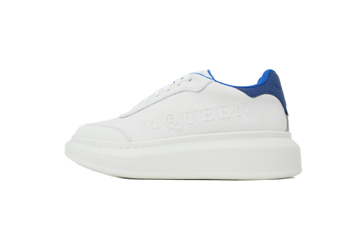 Alexander McQueen Oversized Sneakers – White & Blue