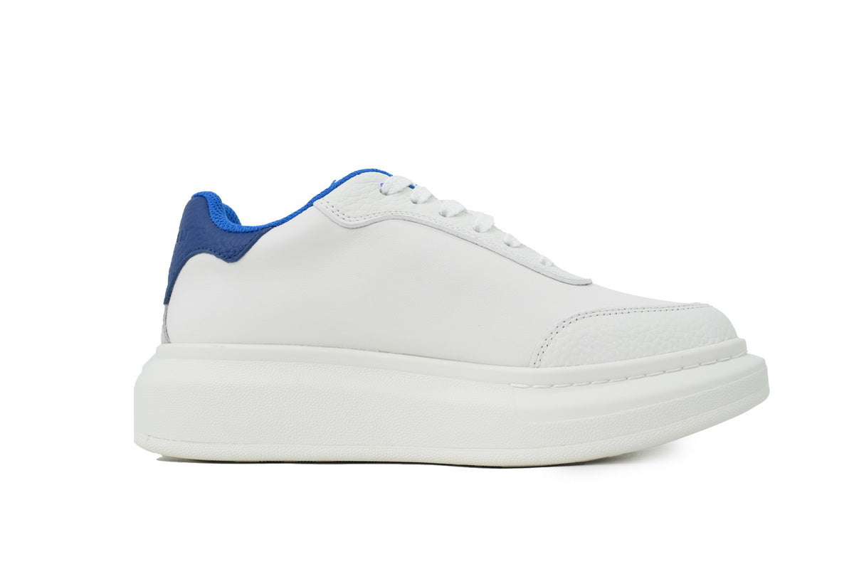 Alexander McQueen Oversized Sneakers – White & Blue