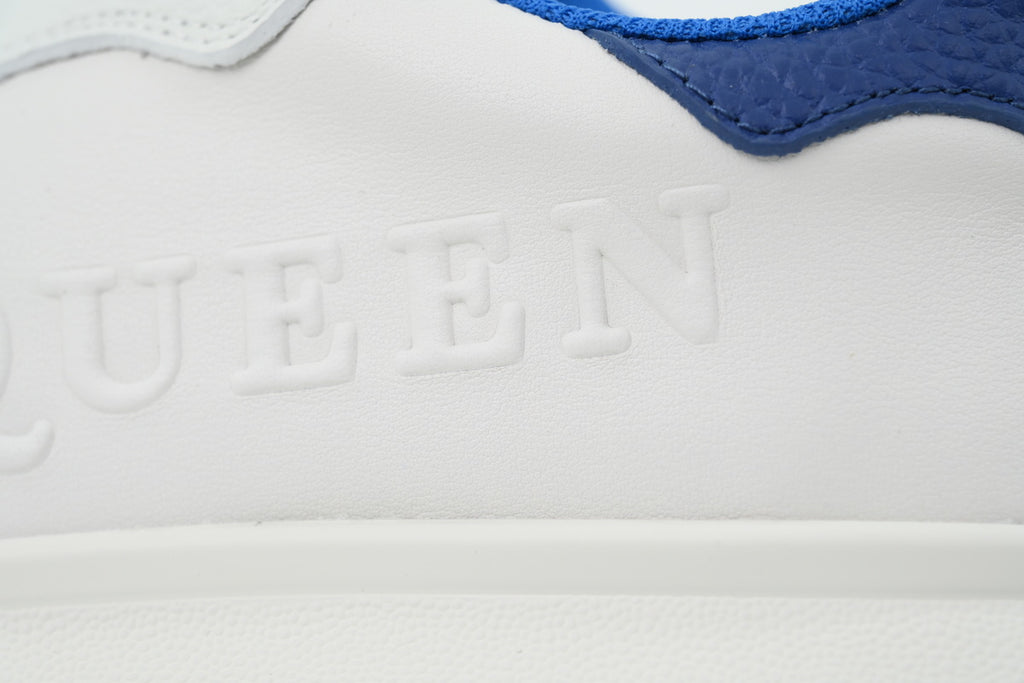 Alexander McQueen Oversized Sneakers – White & Blue