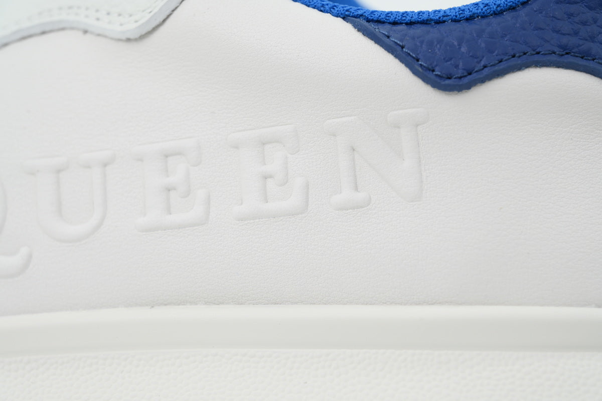 Alexander McQueen Oversized Sneakers – White & Blue