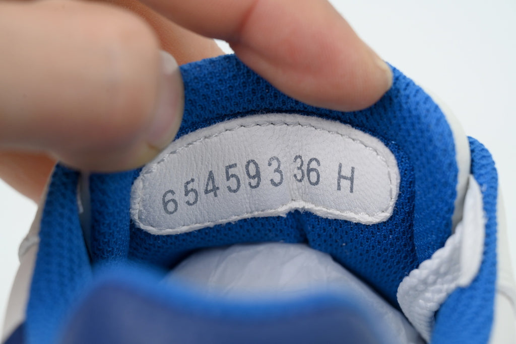 Alexander McQueen Oversized Sneakers – White & Blue