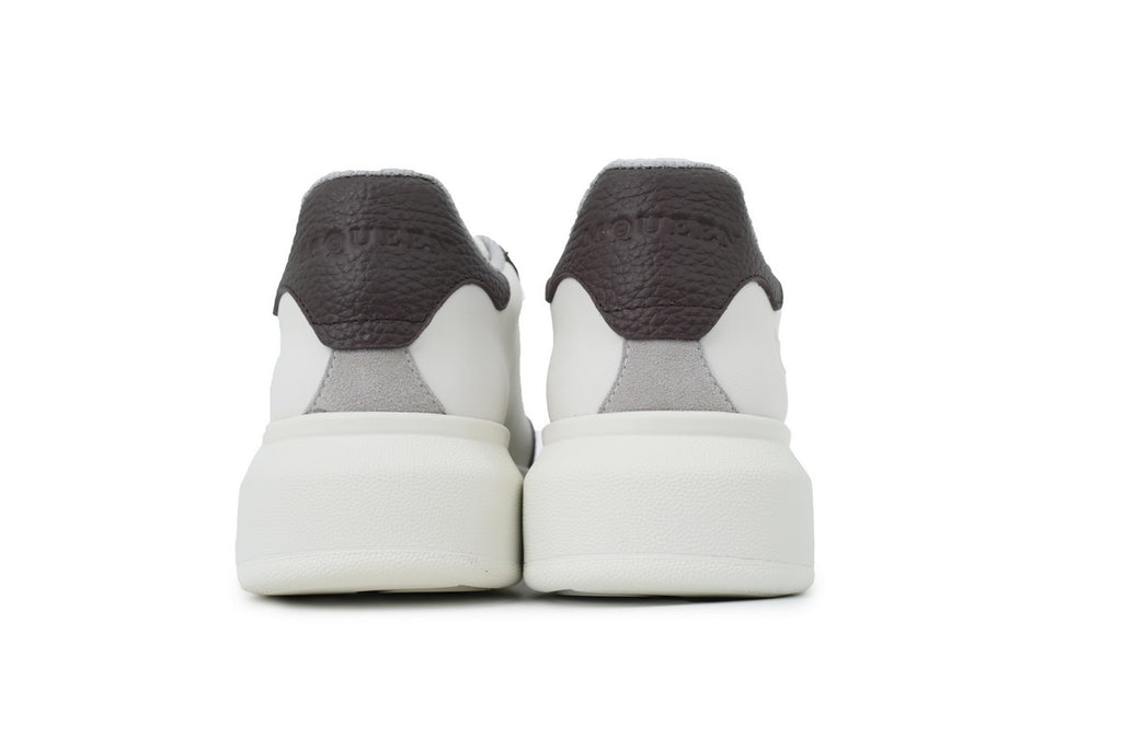 Alexander McQueen Oversized Sneakers – White & Brown
