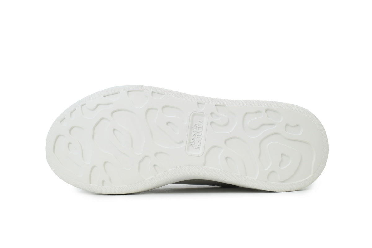 Alexander McQueen Oversized Sneakers – White & Brown