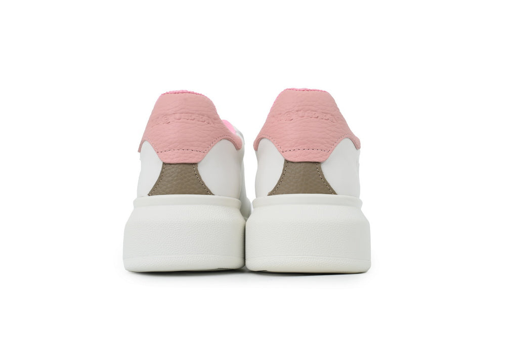 Alexander McQueen Oversized Sneakers – White & Pink