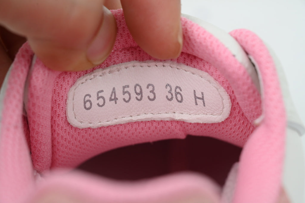 Alexander McQueen Oversized Sneakers – White & Pink