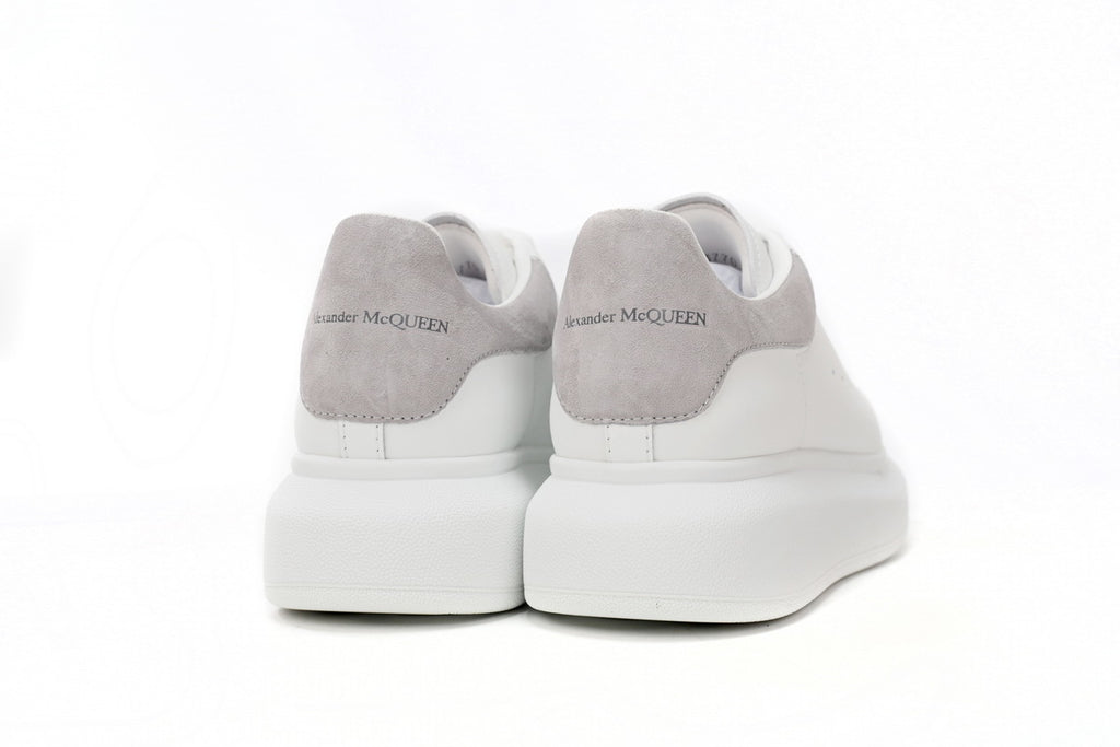 Alexander McQueen Gray Velvet Men's Sneakers