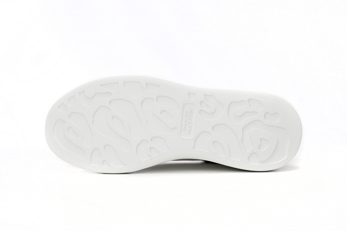 Alexander McQueen Gray Velvet Men's Sneakers