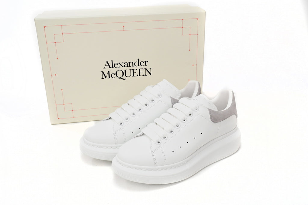 Alexander McQueen Gray Velvet Men's Sneakers
