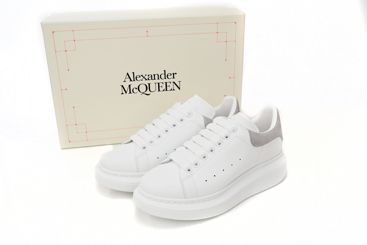 Alexander McQueen Gray Velvet Men's Sneakers