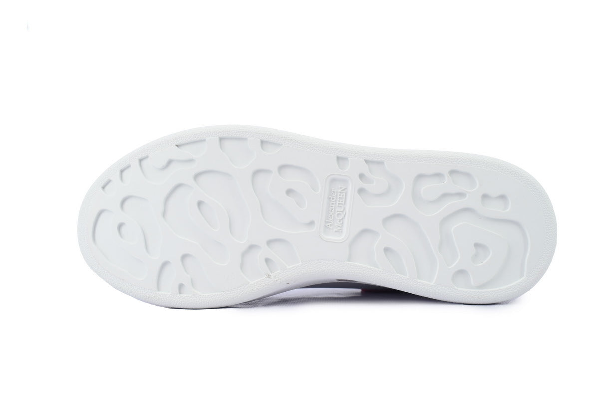 Alexander McQueen Red Velvet Tai Men's Sneakers
