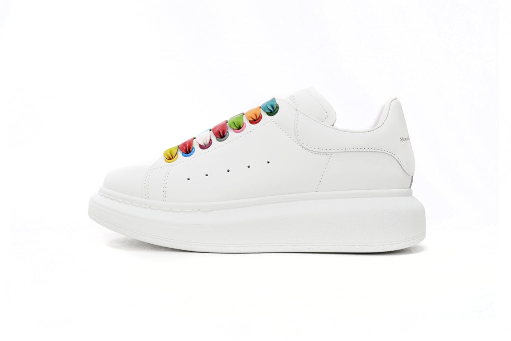 Alexander McQueen Men's White Paper Sneakers