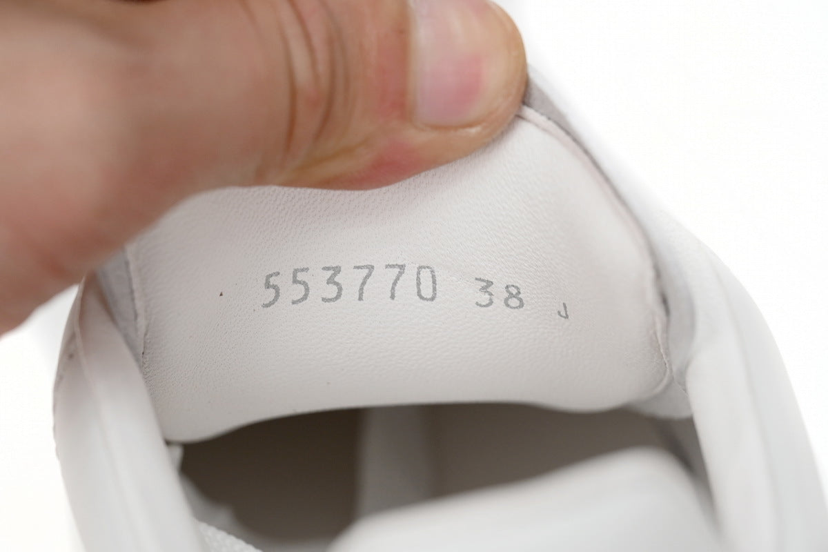 Alexander McQueen Men's White Paper Sneakers
