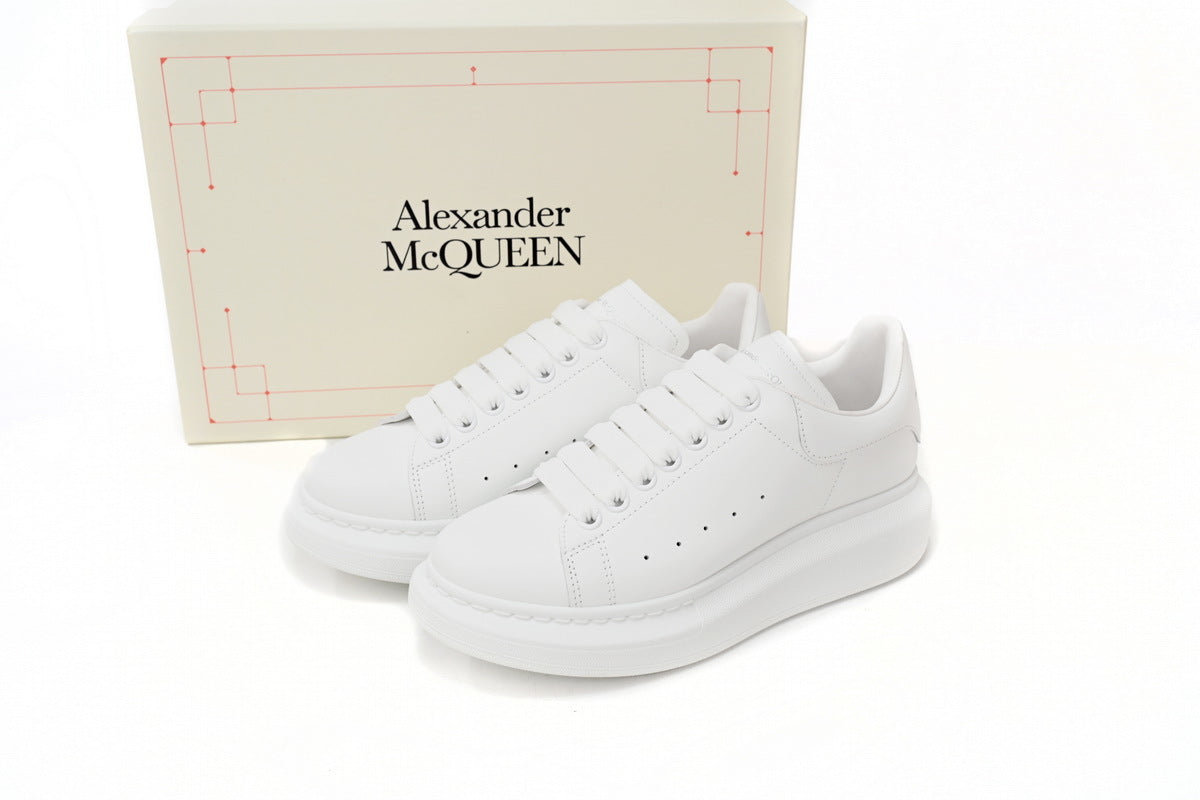 Alexander McQueen Men's White Paper Sneakers