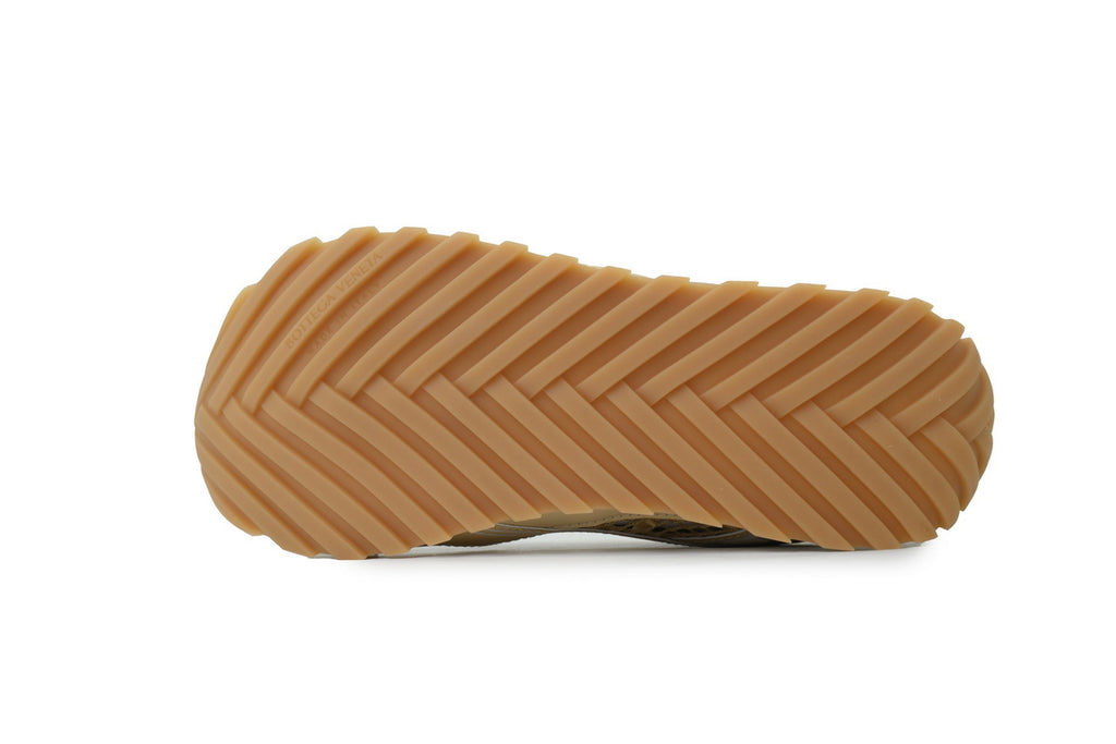 Bottega Veneta Orbit Beige Mesh Sneakers