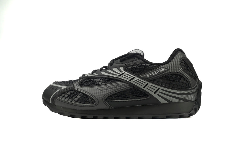 Bottega Veneta Orbit Sneakers – Black Mesh