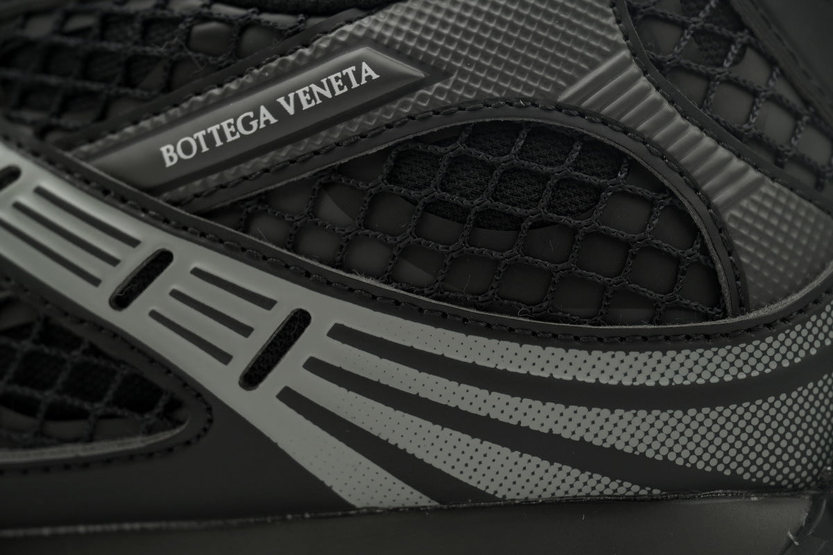 Bottega Veneta Orbit Sneakers – Black Mesh