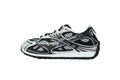 Bottega Veneta Orbit Black Silver Mesh Sneakers