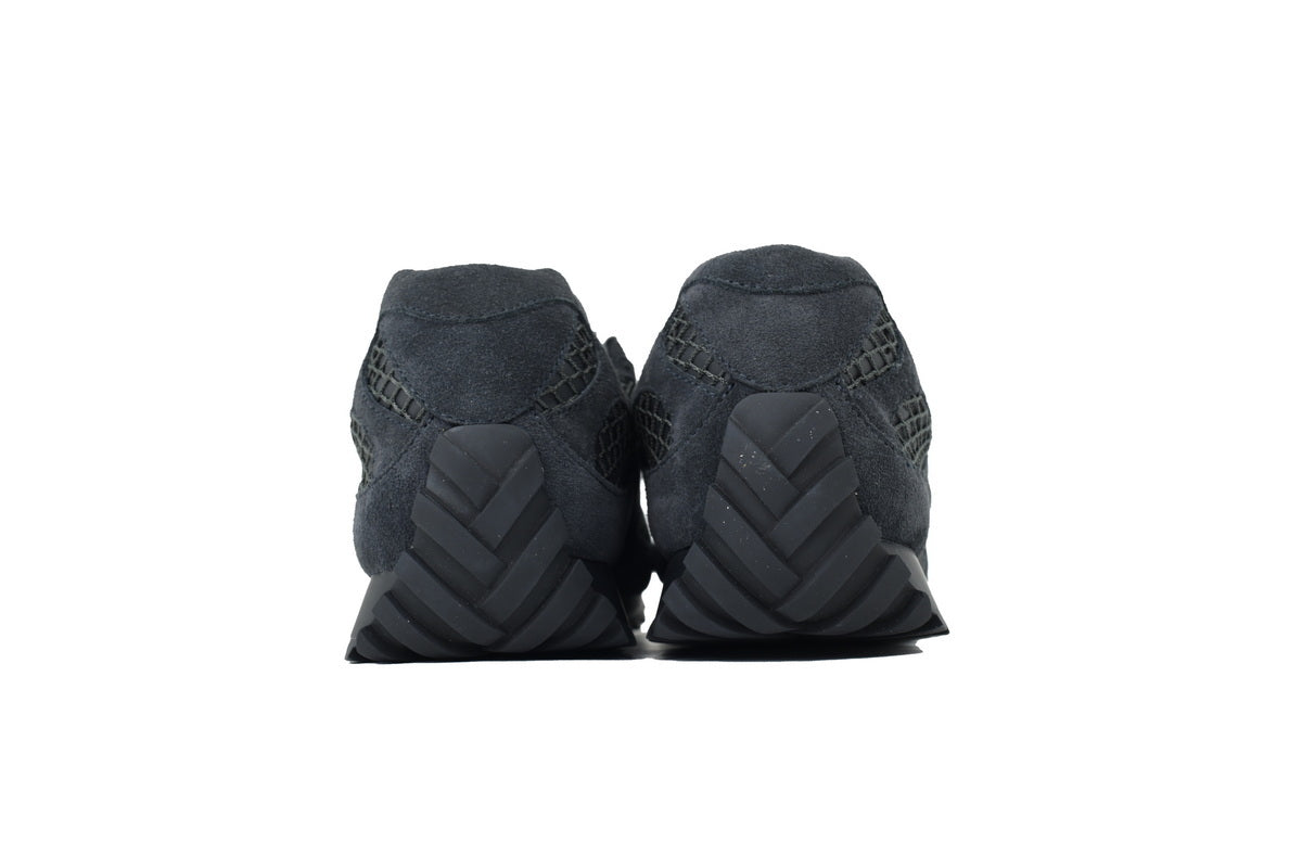 Bottega Veneta Orbit Black Suede Mesh Sneakers