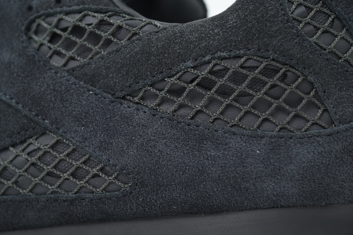 Bottega Veneta Orbit Black Suede Mesh Sneakers