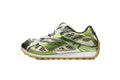 Bottega Veneta Orbit Sneakers – Olive Green Metallic