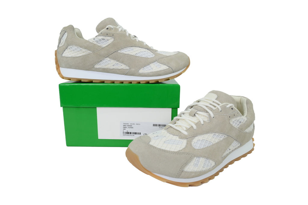 Bottega Veneta Orbit Suede Gray Sneakers