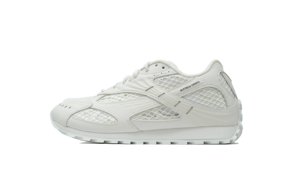 Bottega Veneta Orbit Sneakers – White Mesh