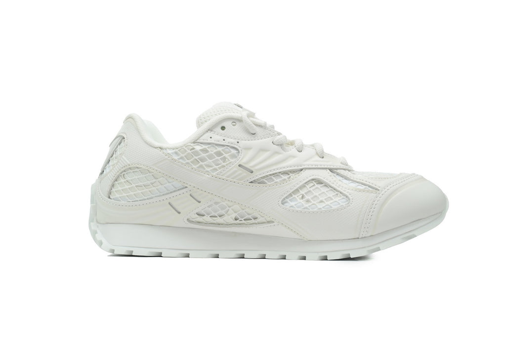 Bottega Veneta Orbit Sneakers – White Mesh