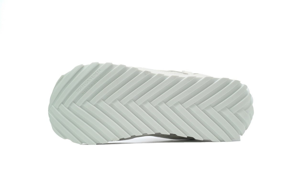 Bottega Veneta Orbit Sneakers – White Mesh
