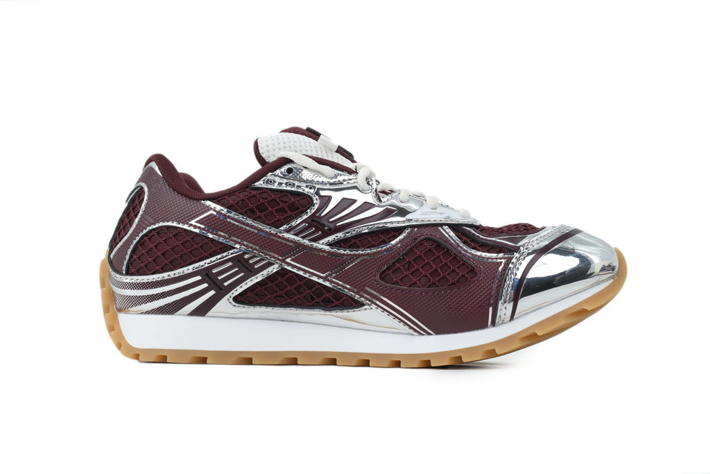 Bottega Veneta Orbit Wine Red Sneakers
