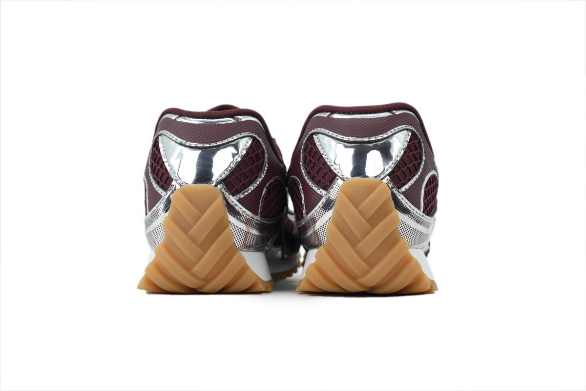 Bottega Veneta Orbit Wine Red Sneakers