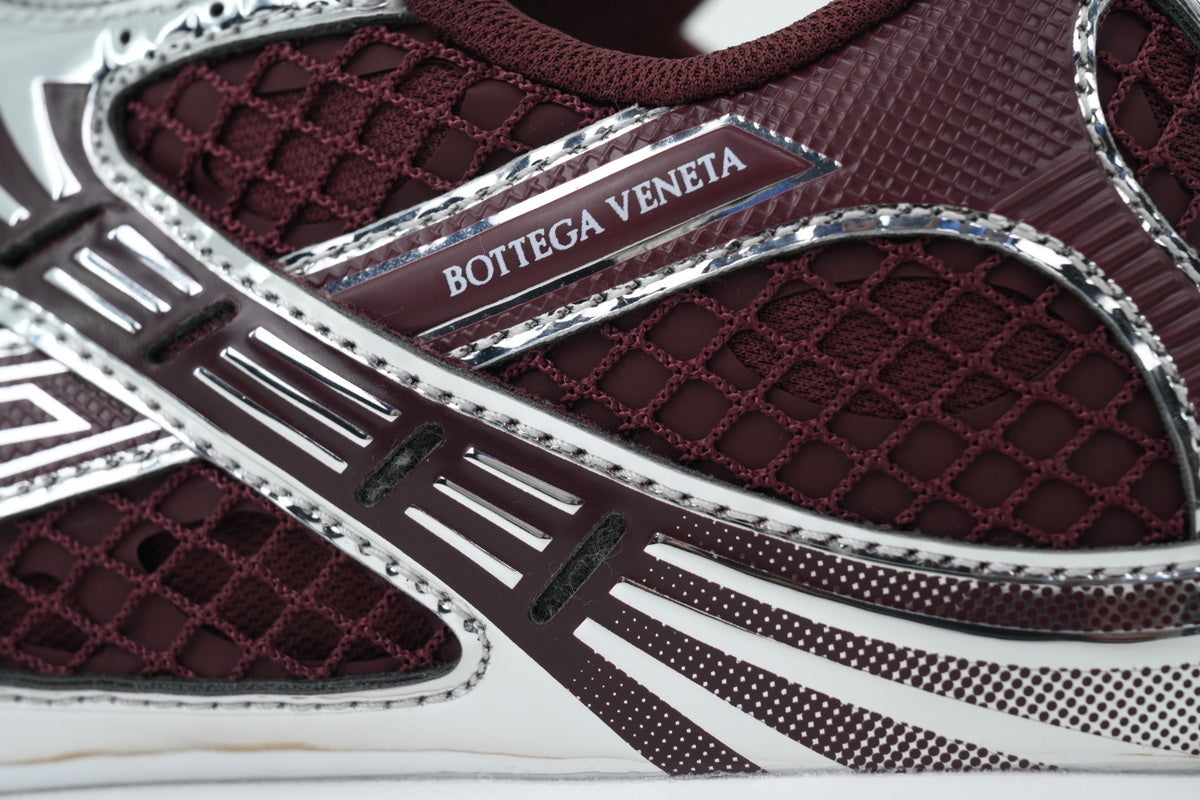 Bottega Veneta Orbit Wine Red Sneakers