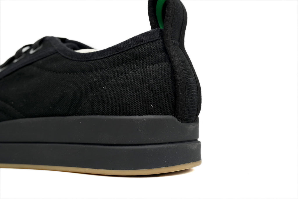 Bottega Veneta Vulcan Low-Top Sneakers – Black Canvas