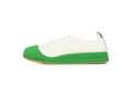 Bottega Veneta Vulcan Low-Top Sneakers – White & Parakeet Green