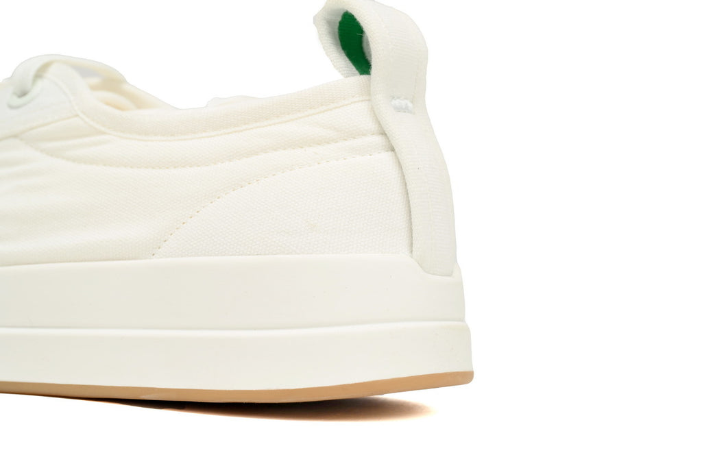 Bottega Veneta Vulcan Low-Top Sneakers – White Canvas